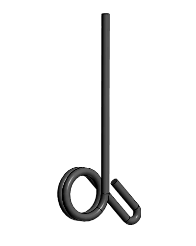 The rack is spring-loaded 19/137/540,5 